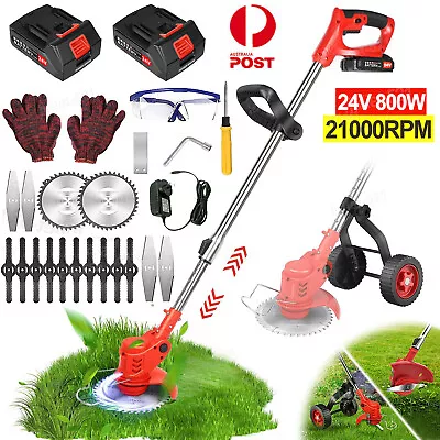 Electric Cordless Grass Trimmer Brush Cutter Blade Whipper Snipper For Makita • $18.99