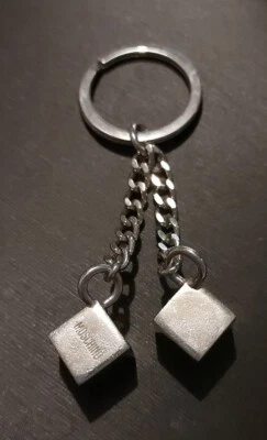 Vintage 90s Moschino Cube Dice Keyring • £10