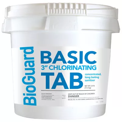 BioGuard Basic 3  Chlorinating Tabs - 25 Lb • $159.99