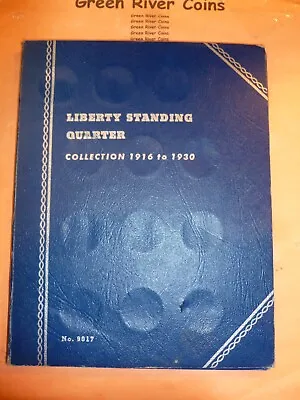 Vintage  Standing Liberty Quarter Whitman Coin Folder #A2-SLQ  Rare Hard To Find • $4.99