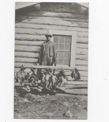 Redrock Lake Montana  Hunter Showing Bag 1910 • $19.99