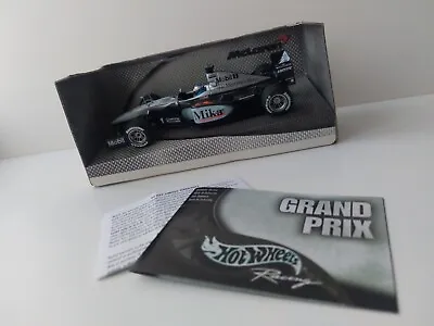 Hot Wheels Mika Hakkinen McLaren F1 Gran Prix Scale Model 1:24 Mint In Box • £30