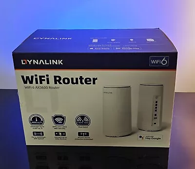 Dynalink AX3600 (DL-WRX36) Dual-Band Wi-Fi 6 Router - High-Speed Internet Access • $45