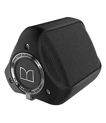 Monster Superstar S100 Portable Wireless Bluetooth Speaker Water Resistant • $10.95