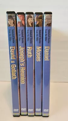 NEST The Animated Stories From The Bible  Various Titles Lot Of 5 Preowned  • $29.95