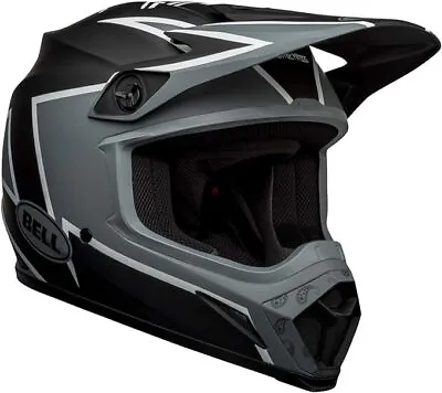 Bell MX-9 MIPS Adult Helmet | Motocross | Off-Road | DOT | Twitch Grey/Black • $200