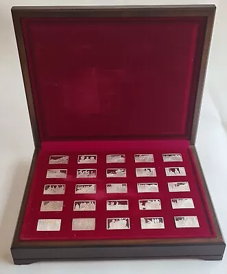 £550 • Buy John Pinches Sterling Silver Queen Elizabeth Silver Jubilee Ingot Collection