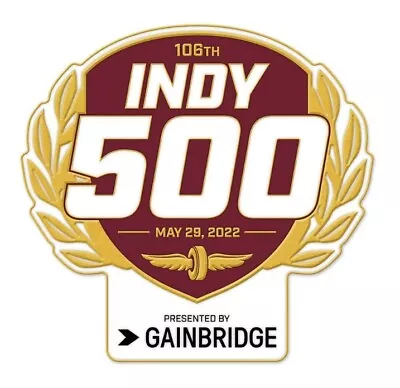 Indy 500 2022 IndyCar Lapel Hat Pin Indianapolis Motor Speedway Exclusive • $16.95