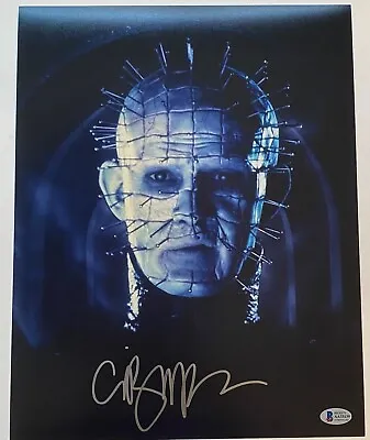 Clive Barker Signed Autograph 11x14 Photo Poster Hellraiser Pinhead Beckett COA • $124.99