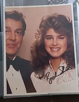 Brooke Shields! W/ Mike Conners (not Signed) Authentic Autographed 8x10  Photo! • $14.99