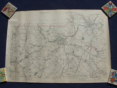 1891 1st Ed Walker Atlas Map NE Mass Lowell Lawrence Reading Westford 3 Maps • $95