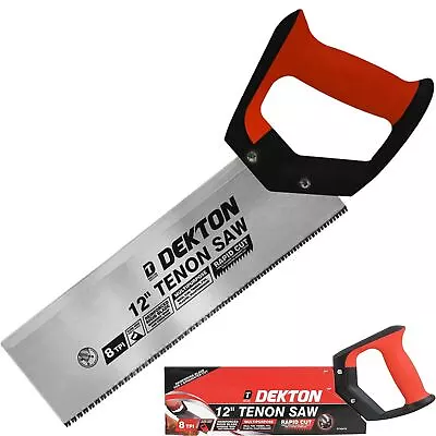 300mm Hardpoint Mitre Soft Grip Tenon Saw 8 Tpi For Cutting Wood DT45670 • £7.59