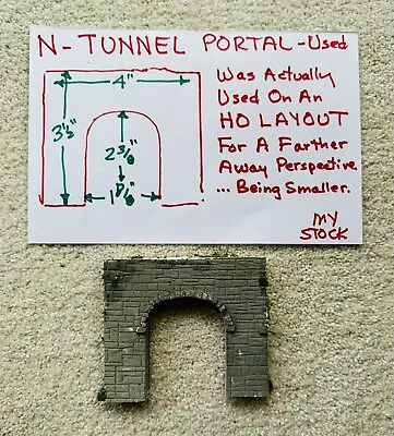 N Scale Tunnel Portal - Used  • $6