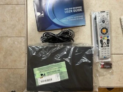 $69.99 • Buy NEW D12-300C-R DIRECTV Receiver Cable Satellite NEW Remote AND ACCESS CARD !