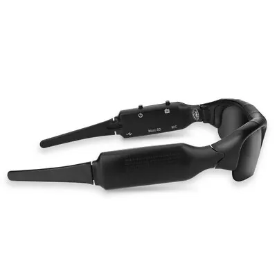 720p Vibe Spy Cam Sunglasses Digital Video Recorder Cam Hidden Spy Sports HD • $10.94