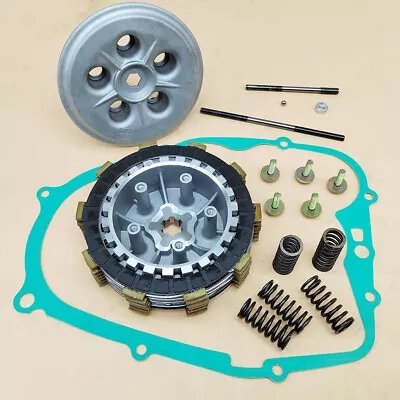 Clutch Plates Kit Hub Outer Pressure Plate & Gasket For Yamaha Blaster YFS200 • $71.99