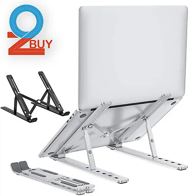 $24.95 • Buy Laptop Riser Stand Holder Adjustable Foldable Portable Notebook Stand Aluminum