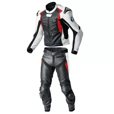 BMW Motorbike/Motorcycle Suit Street Racing Armour Protected Leather Ride Suit • $244.48