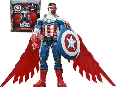 Marvel Legends Deluxe 6  Captain America Falcon Symbol Of Truth 240401 • $80.96
