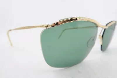 Vintage 50s Gold Filled SOL AMOR Sunglasses Men's M Made In France SUPERB • $18.94