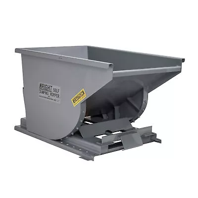 3/4 Cu. Yd. Self-Dumping Steel Hopper With Bump Release 6000 Lb. Capacity • $2072.62