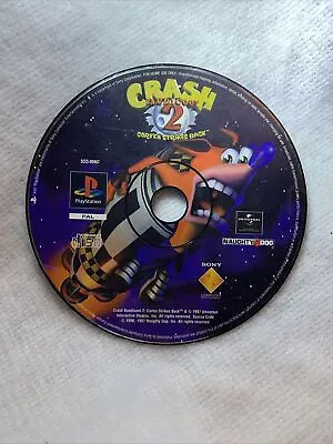 Crash Bandicoot 2 Cortex Strikes Back Sony PS1 Game PlayStation 1 Disc Only • £9.99