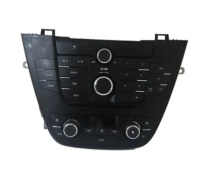 Vauxhall Insignia 08-13 Cd Player Heater Control Panel 13321292  13273095 W192 • £18.25