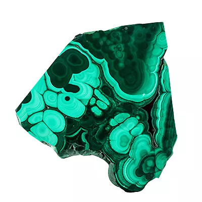 Malachite Crystals Natural Crystal Malachite Slice For Home Decoration Art DIY • £8.08