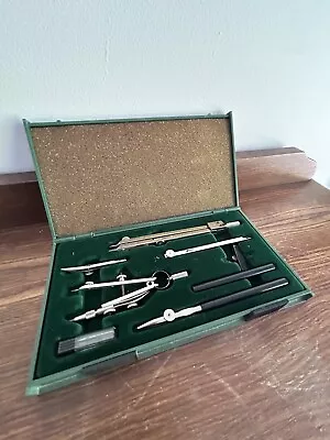 Vintage Jasco Kin Original Drawing Sets Compasses. Made In Czechoslovakia • $49.95