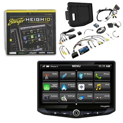 Stinger Heigh10 10  Carplay Android Auto Car Stereo + Install Kit For Ram Truck • $1299