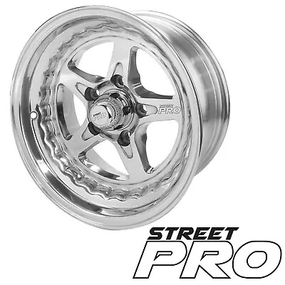 $365.10 • Buy Street Pro Ll Convo Pro Wheel Polished 15 X 4' With 2  BS Holden HQ Chev Pattern