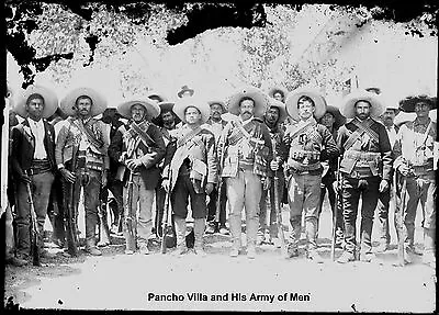 Pancho Villa (Army) POSTER 24 X 36 INCH Mexico History Revolution • $23.99