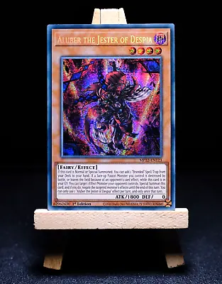 Yu-Gi-Oh! Aluber The Jester Of Despia MP22-EN123 1st Ed Prismatic Secret Rare NM • $6.16