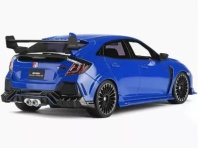 2017 Honda Civic FK8 Type R Blue 1/18 Model Car By Otto Mobile • $161.07