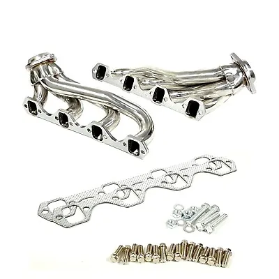 $187.99 • Buy Exhaust Manifold Shorty Unequal Length Header For Ford Mustang 5.0L 302 Ci 86-93