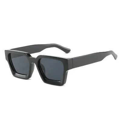 Oversized Thick Frame HIP HOP Sunglasses Mens Women Fashion Shades Glasses UV400 • $7.69