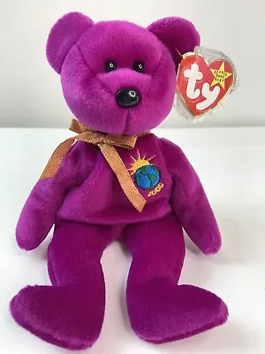 Ty Beanie Baby Millennium / Millenium Limited Edition No Factory Stamp • £14.90