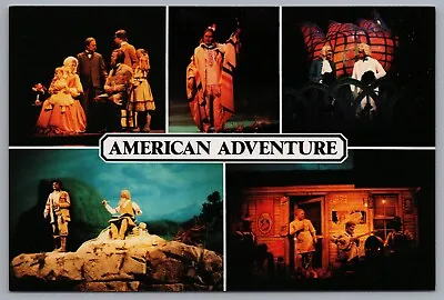 Disney World EPCOT American Adventure Multi-View Postcard • $5.99