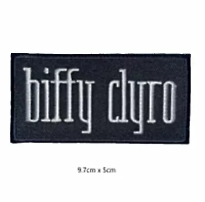 £2.97 • Buy Biffy Clyro Rock Band Embroidered Patch Sew Iron On Patches Transfer Clothes