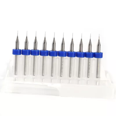 Portable Cemented Carbide PCB Print Circuit Board Carbide Micro Drill Bits 0.2mm • $8.49