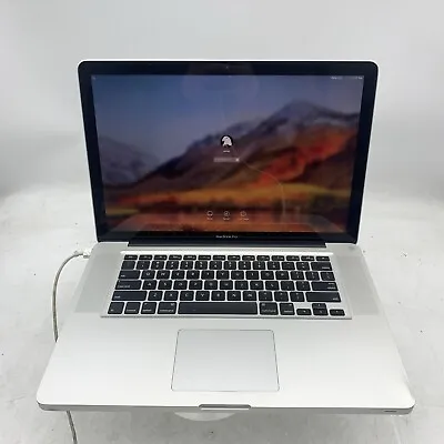 Apple MacBook Pro 15  Late 2011 Core I7 2.2GHz 4GB RAM 320GB HD High Sierra • $135.38
