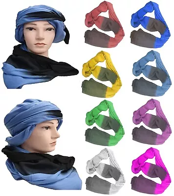 Original Moroccan Berber Scarf Tuareg Scarf Head Scarf Tagelmust Handmade Unisex • $29.99