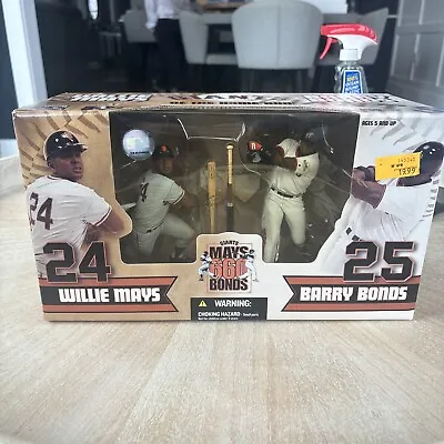 McFarlane MLB Sports Picks Willie Mays & Barry Bonds Action Figure • $40