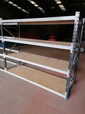 USED LINK51 RACKING 2.25m X 900mm X 2.7m (H X D X L) AS 1 BAY • £350