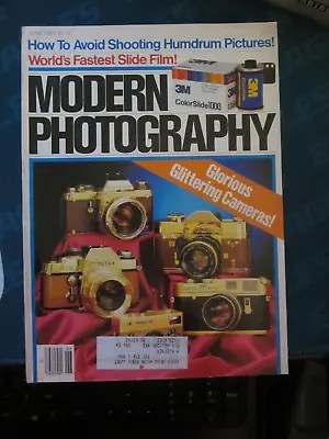 Modern Photography Magazine June 1983 Glittering Cameras N • $14.99