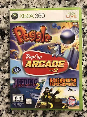 $16.99 • Buy PopCap Arcade Vol. 2 (Xbox 360) Complete & Tested! Fast Shipping!