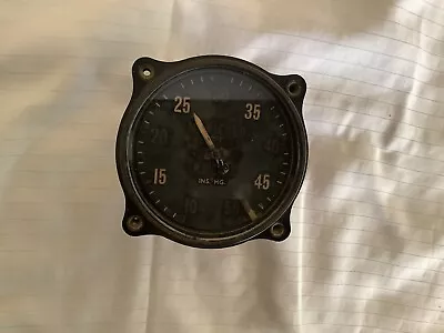 Wwii Aircraft Engine Manifold Pressure Gauge (WIRRAWAY) • $45