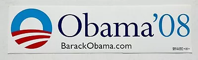 Barack Obama Bumper Sticker President 2008 Democrat • $1.38