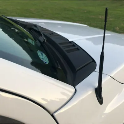 Universal 9  Auto Aluminum Alloy Carbon Fiber FM AM Radio Car Aerial Antenna AAA • $8.99