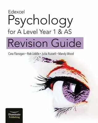 Edexcel Psychology For A Level Year 1 & AS: Revision Guide Cara Flanagan • £24.14
